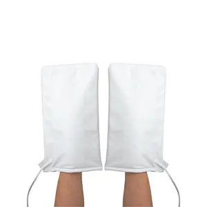 Professional Collection Premium Heated Booties, Electric Thermal Moisturizing Foot Warmers for Spa Treatments, Dual Temperature Settings, 1-Pair