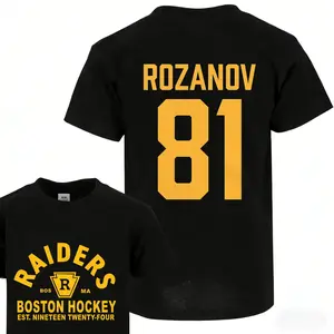 【Viral TikTok Shirt】【Athletic Shirt】Boston Raiders 81 Short Sleeve Sports Graphic Tee Athletic Rivalry Style Shirt Unisex Cotton Streetwear Casual Camiseta Verano Top, Retro Game Inspired Fan Outfit Trendy Summer Tee