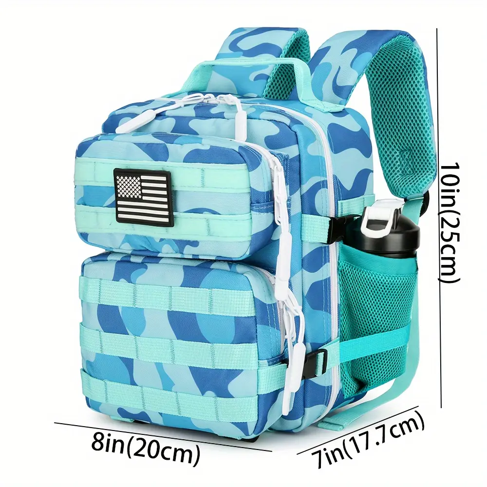 9L Mini Tactical Assault Backpack Gym Backpack Hiking Travel Backpack Camping Backpack Small Combat Bag