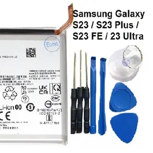 Battery for Samsung Galaxy S23 Battery / Samsung Galaxy S23 Ultra Battery/ Samsung Galaxy S23 Plus Battery / Samsung Galaxy S23 Plus battery with screwdriver tools