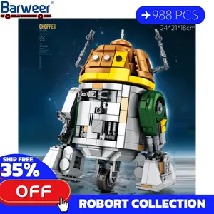 [BARWEER](SHIP FREE)50% OFF Chopper Robort Collection 15.6*10.8*23cm 988 PCS