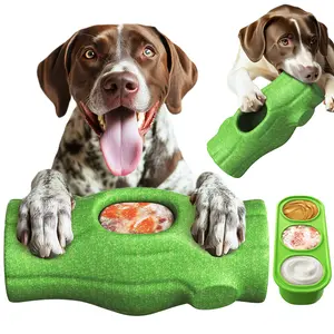 KADTC XL 3-in-1 Durable Dog Enrichment Toy - Long-Lasting Fillable & Frozen Lick Toy - No-Transfer Freeze & Play -Mess-Free - Ultimate Boredom Buster & Tough Chew Toys for Large Dogs - BPA-Free, Safe