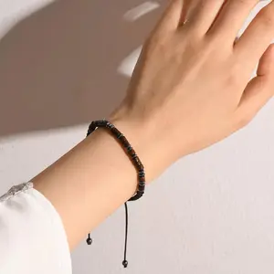 Morse Code Bracelet, Vintage Promise Distance Friendship Bracelets Hand Made Beads String Rope Bracelet for Women Men Friend Couples(Cancer 2Pcs)