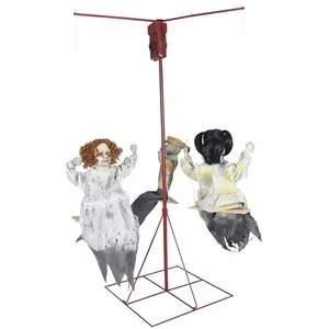 Ghostly Go Round with 3 Dolls Decoration