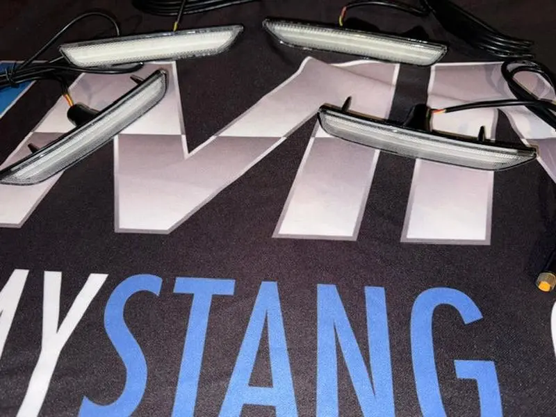 2010-2014 Mustang RGB Side markers Set of 4