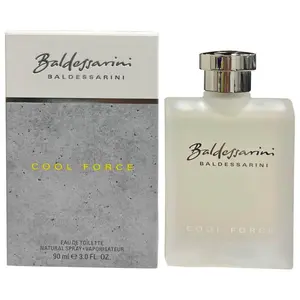 HUGO BOSS Baldessarini Cool Force Men's Eau de Toilette (EDT) - Intense Men's Fragrance, Neroli Heart, Spicy Woody Notes, 3.0 oz, New in Box
