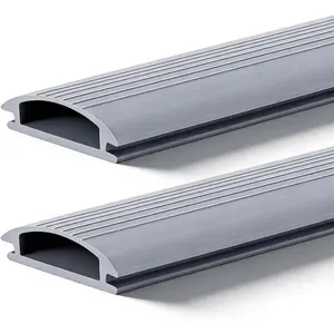 Under Door Bottom Seal Strip -  2 count 36 Inch Vinyl Threshold Exterior Weather Stripping for Adjustable  Thresholds, Front Doors Draft Storm Replacement Rubber Insert Strips