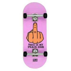 Slushcult x LTF "My Peace Sign" Grom Fingerboard Complete