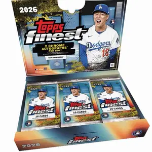 (7/8) Break #480: (1) 2026 Topps Finest Baseball HOBBY Box