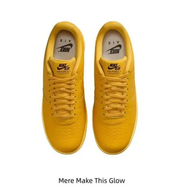 Solid Mustard Yellow Low Top Skate Sneakers Lace Up Platform Casual Shoes Full Tone Pebbled Leather Upper Non Slip Rubber Sole Minimalist Streetwear Daily Outdoor Sports Footwear