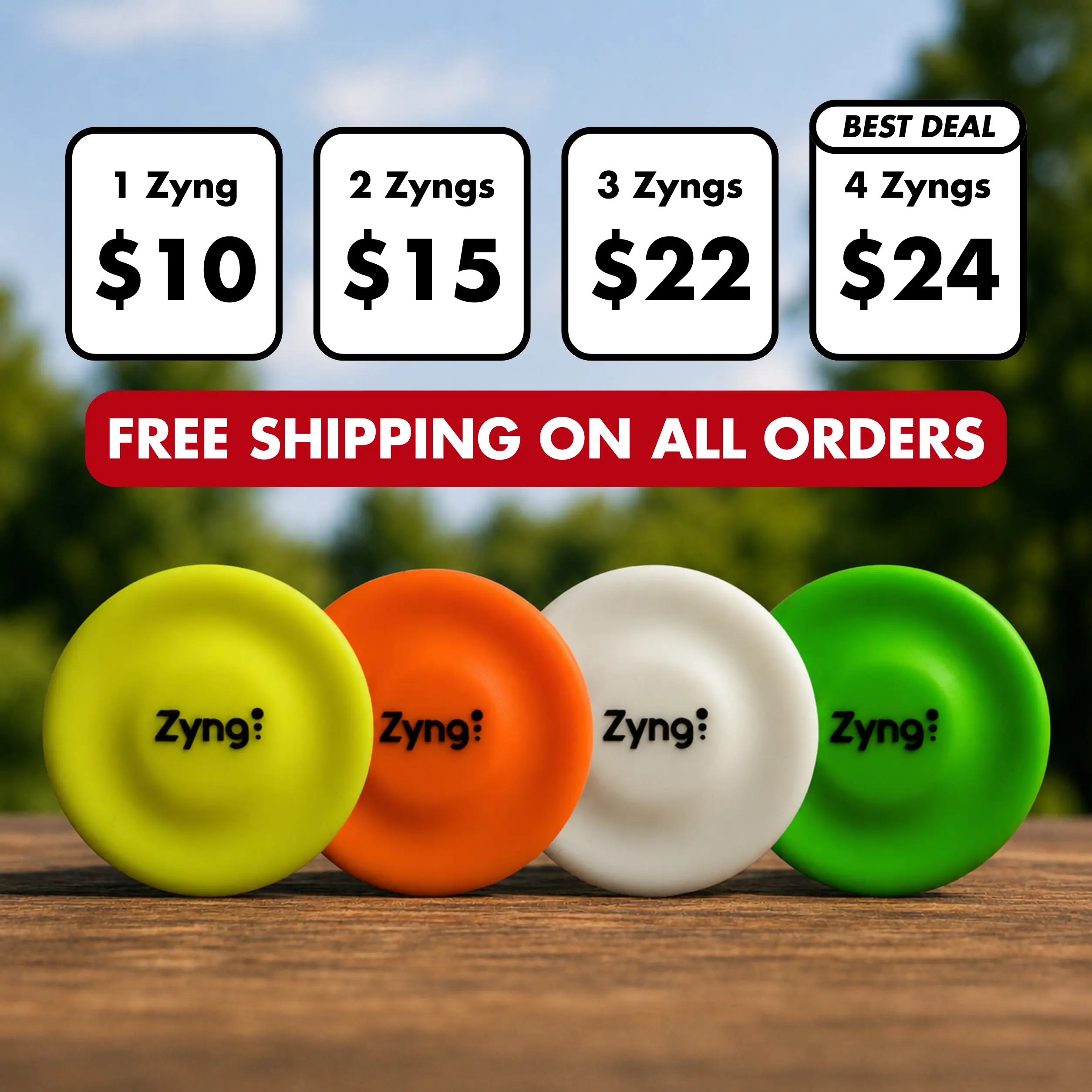 Zyng - Mini Flying Disc Zyng - Mini Flying Disc