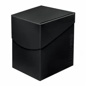 212 MAIN ULP85683 Eclipse Pro 100 Plus Deck Box - Jet Black, Holder for Card Sleeves and Trading Card Sleeves, Card Sleeve, Trading Card Sleeve