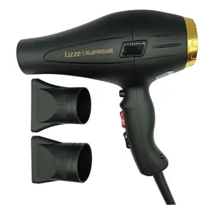 Lizze Supreme Professional Hair Dryer 2600W | Fast Drying Blow Dryer | 2 Nozzles | 127V