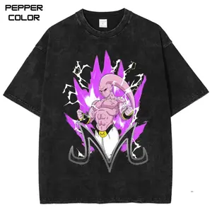 Majin Buu Graphic Tee, DBZ Anime Shirt, Vintage Anime Tee, Manga Streetwear shirt, cotton crewneck Short Sleeve shirt, Gift for Anime Lovers