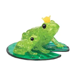 3D Crystal Puzzle - Frog: 43 Pcs 3D Crystal Puzzle - Frog: 43 Pcs