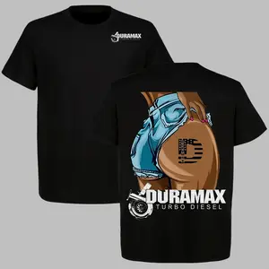 Duramax Dsel Engine Lifestyle 2 Sided T-shirt, Duramax Shirt, Perfect For Truck & Car Enthusiast, Full Size, Full Color