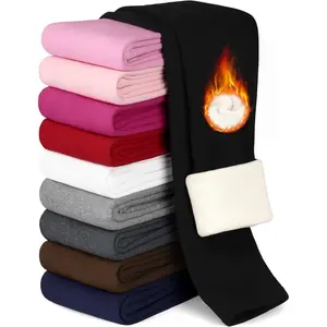 P-GCS020   Girls Fleece Lined Leggings Kids & Toddlers | Warm Thermal Winter Pants for Girls | 2-16 Years