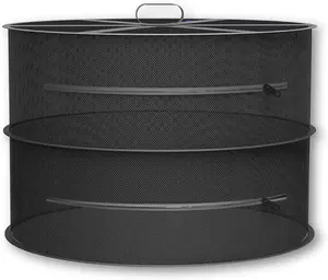 AC Infinity Premium Herb Drying Racks - Collapsible Mesh Netting Rack for Herbs, Buds, Fruits, Flowers, and Seeds - Hanging