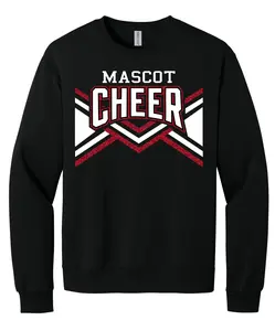 Custom Cheer Glitter Shirt Custom Cheer Glitter Shirt