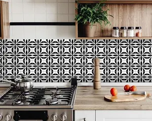 360 Stand Colorful 5x5 in. Easy-Remove Square Peel & Stick Tiles Sticker, Removable Decorative Backsplash for Kitchen, Sticker Decoration for Home Decor, Decorative Sticker