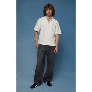 Pacsun Men's Dylan Baggy Jeans Stripe Washed Black