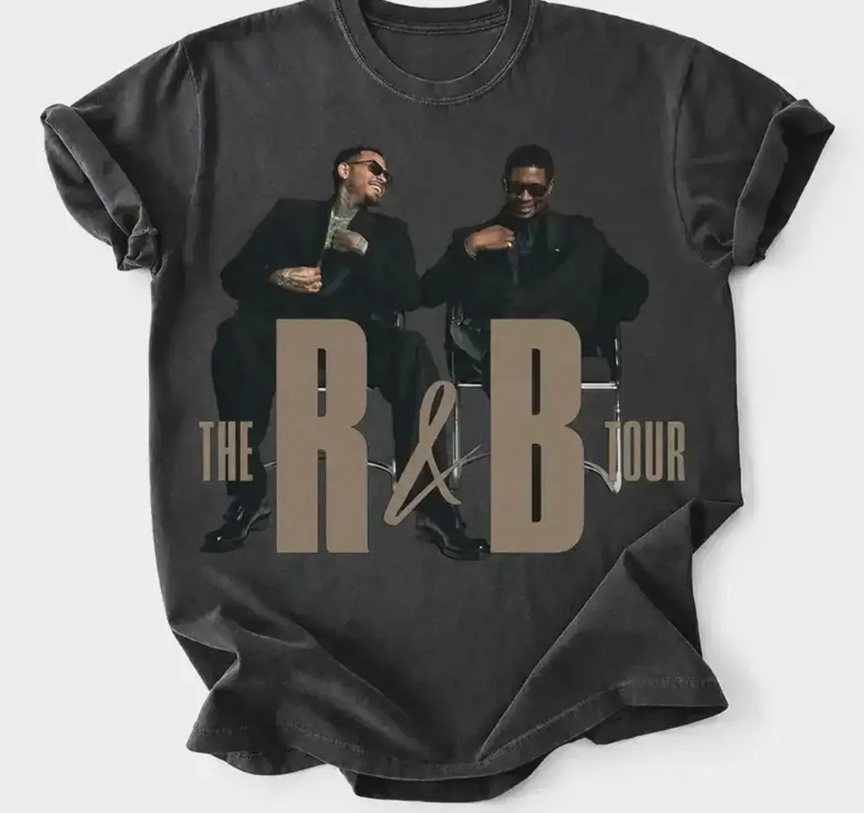 Vintage R&B Tour Graphic T-Shirt, Retro Soul Singer Unisex Cotton Tee, Classic Music Concert Streetwear Apparel For Fans
