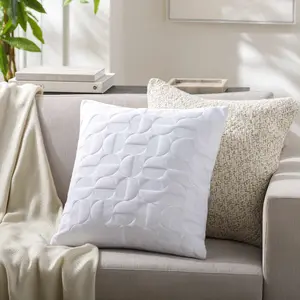 Paniz White Throw Pillow