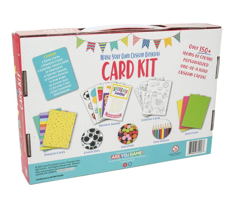 Make Your Own Custom Birthday Card Kit