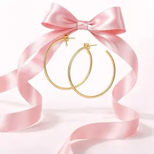 Simple Gold Hoops