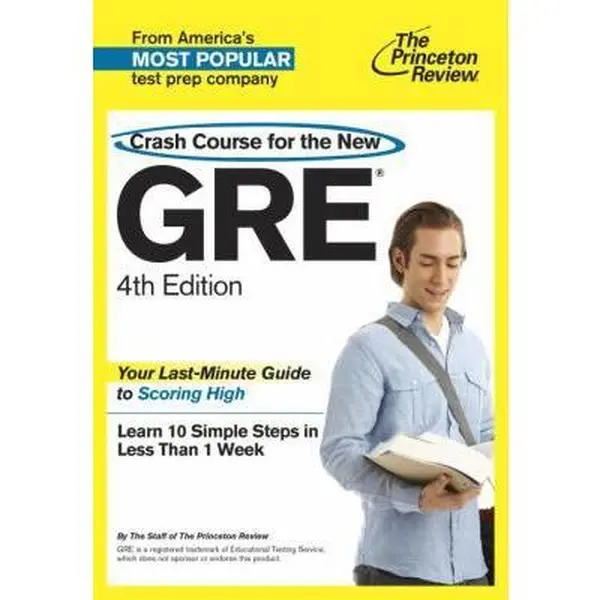 USED-Crash Course for the New GRE, 4th Edition (Graduate School Test Preparation) by Princeton Review (Paperback)