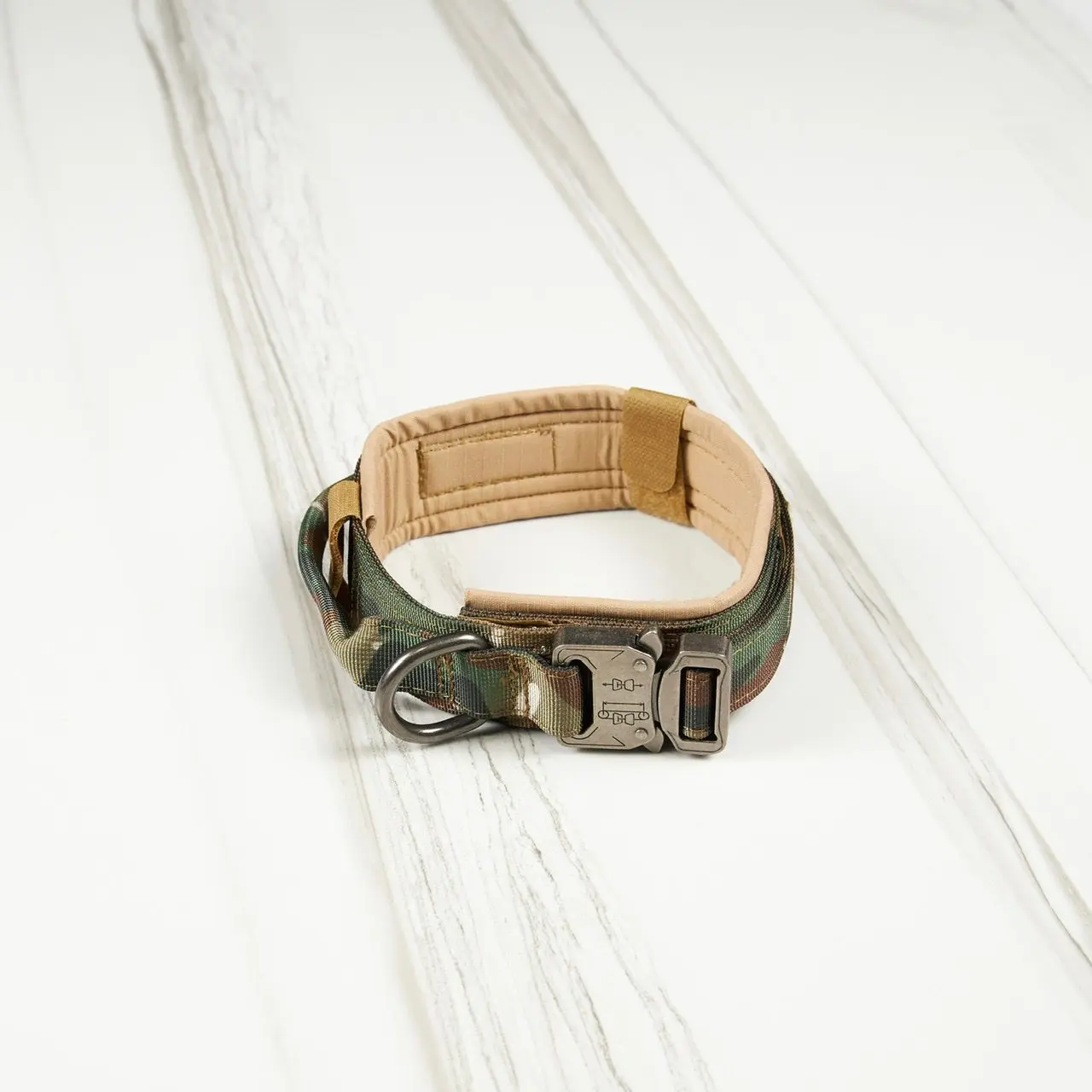Tactical Dog Collar Camo
