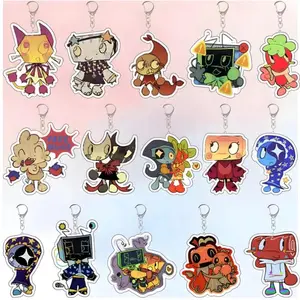 Dandys World Keychains - Kawai Dandy Characters Gigi Razzle Dazzle Goob Brightney Keychains