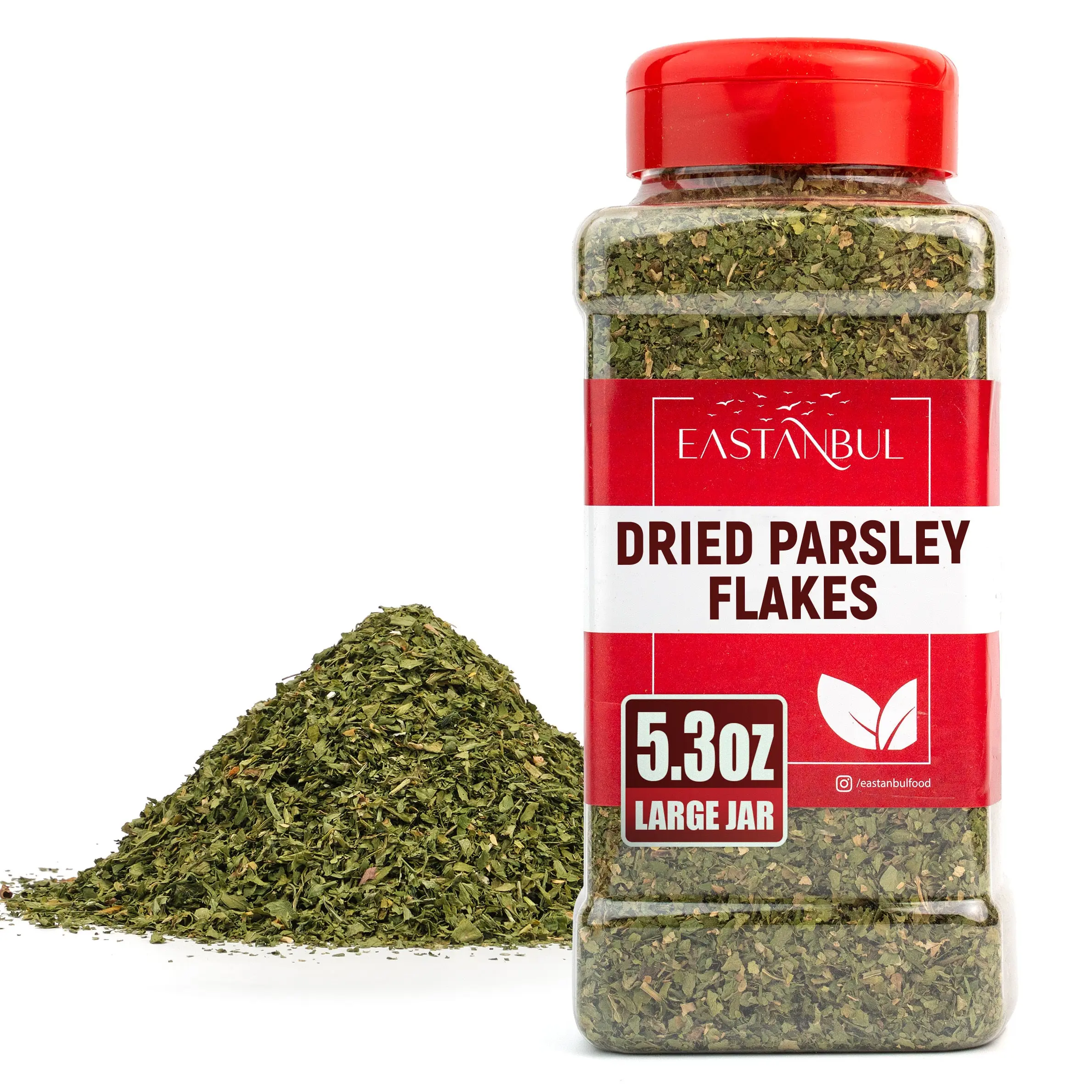 Eastanbul Parsley Flakes, Dried Parsley, Natural Parsley Seasoning, 2.12oz Eastanbul Parsley Flakes, Dried Parsley, Natural Parsley Seasoning, 2.12oz