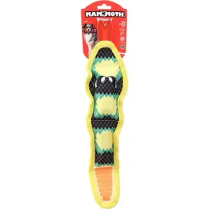 Mammoth Squeaky Snake Interactive Fun for Your Pet