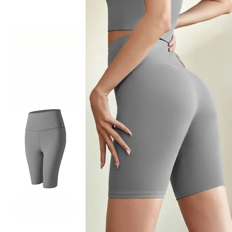 Haiyan Gray Cropped Pants