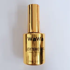 WAWA Extend Gel, Professional Soft Tips Adhesive Gel for Long-Lasting Nail Extensions, 0.5 Fl Oz