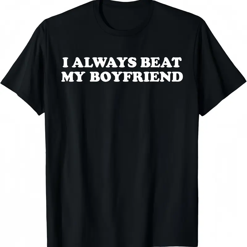 Men's Soft Round Neck Short-Sleeve Cotton Loose Tshirt - Humorous Relationship Print, Hip-Hop Fashion Casual Streetwear Top for Spring Summer Glow Up, Shortsleeve, Funny T Shirt, Soft Top, Funny Quote, Text Print, Valentine, Casual Fit, Loose Fitting