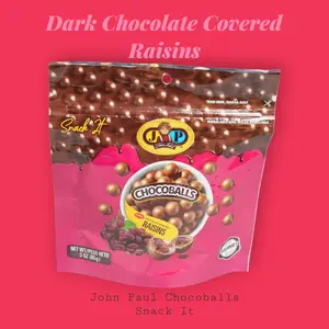 (3 pcs pack) JP ChocoBalls Raisins - Dark Chocolate - Snack It