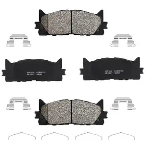 【GARVEE】4Pcs Premium Ceramic Disc Rear Brake Pads Compatible with 2007-2010 Sebring, 2008-2014 Avenger, 2007-2012 Caliber, 2007-2017 Compass, 2007-2017 Patriot, 2004-2016 Lancer, 2005-2006 Outlander
