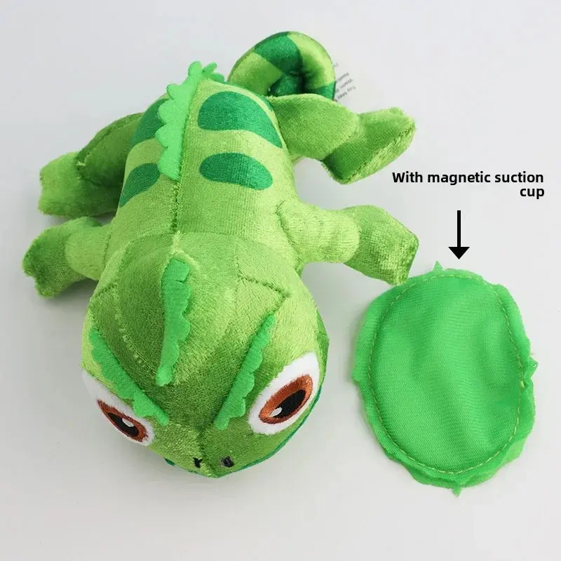 New Ratatouille Sebastian Magnetic Chameleon Shoulder Plush Toy, Kawaii Home Decor Doll Ornament Gift