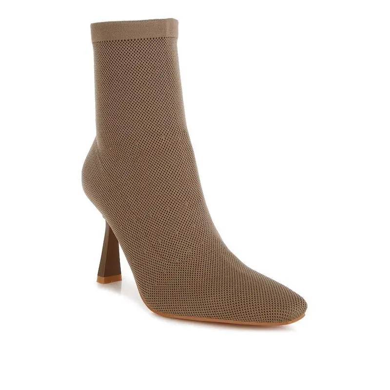 Kintley Knitted Sock Boots