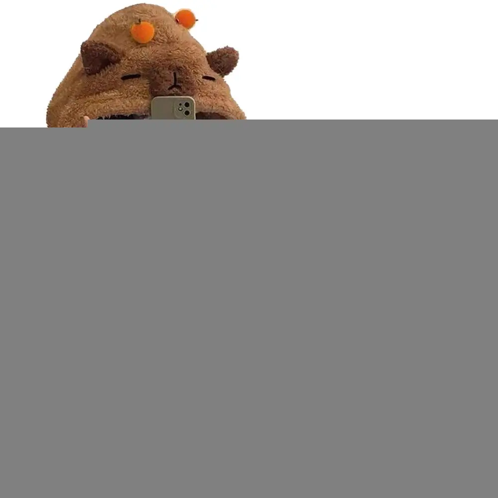 Adult Winter Capybara Cosplay Robe - Unicorn Kigurumi, Anime Nightgown Vibe, Halloween Cartoon Sleepwear (Toys & Hobbies Novelty Cosplay Attire)