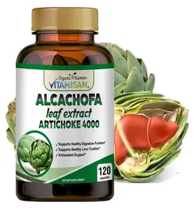 Alcachofa Artichoke Antioxidant support supplement 120 Pills