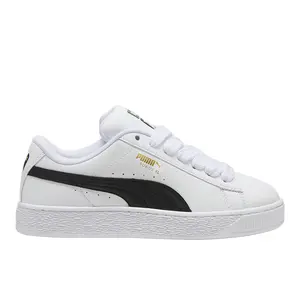 PUMA Mens Suede Xl Leather Lace Up Sneakers Shoes Casual - White