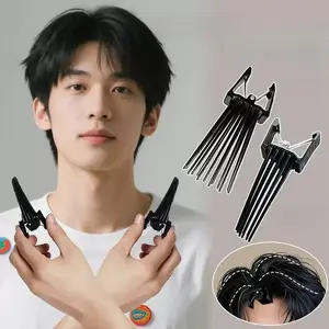 2-Pack Hair Root Lifter Clips, Natural Volume Hair Clips for Men, Invisible Bang Clip, Hair Positioning Clips, Headwear Accessories