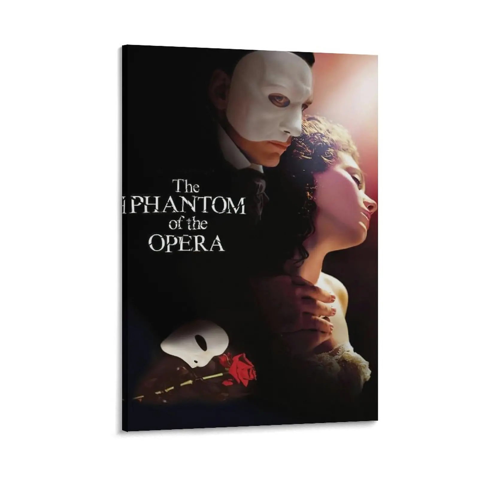 The Phantom of The Opera 2004 Movie Poster. Canvas Print for Living Room Wall Decor. Wall Art Paintings for Bedroom Decoration. Poster Canvas Wall Art For Bedroom Decor Bar Office Room Decor Gift