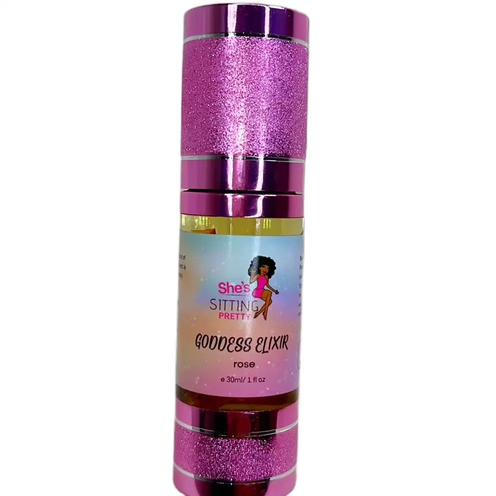 Goddess Natural Rose Yoni Oil  Gentle Sensitive Skincare Moisture Hydrating scented body