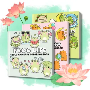 ADORABLE ADVENTURES BOLD & EASY (3 COLORING BOOKS BUNDLE)