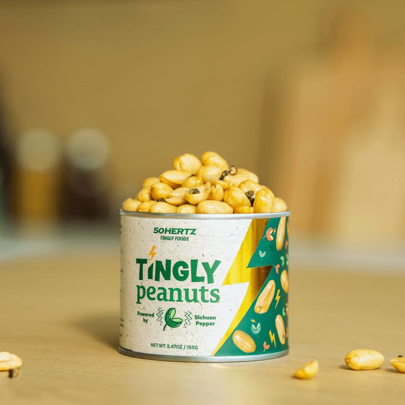 Tingly Sichuan Pepper Peanuts (5.5oz)