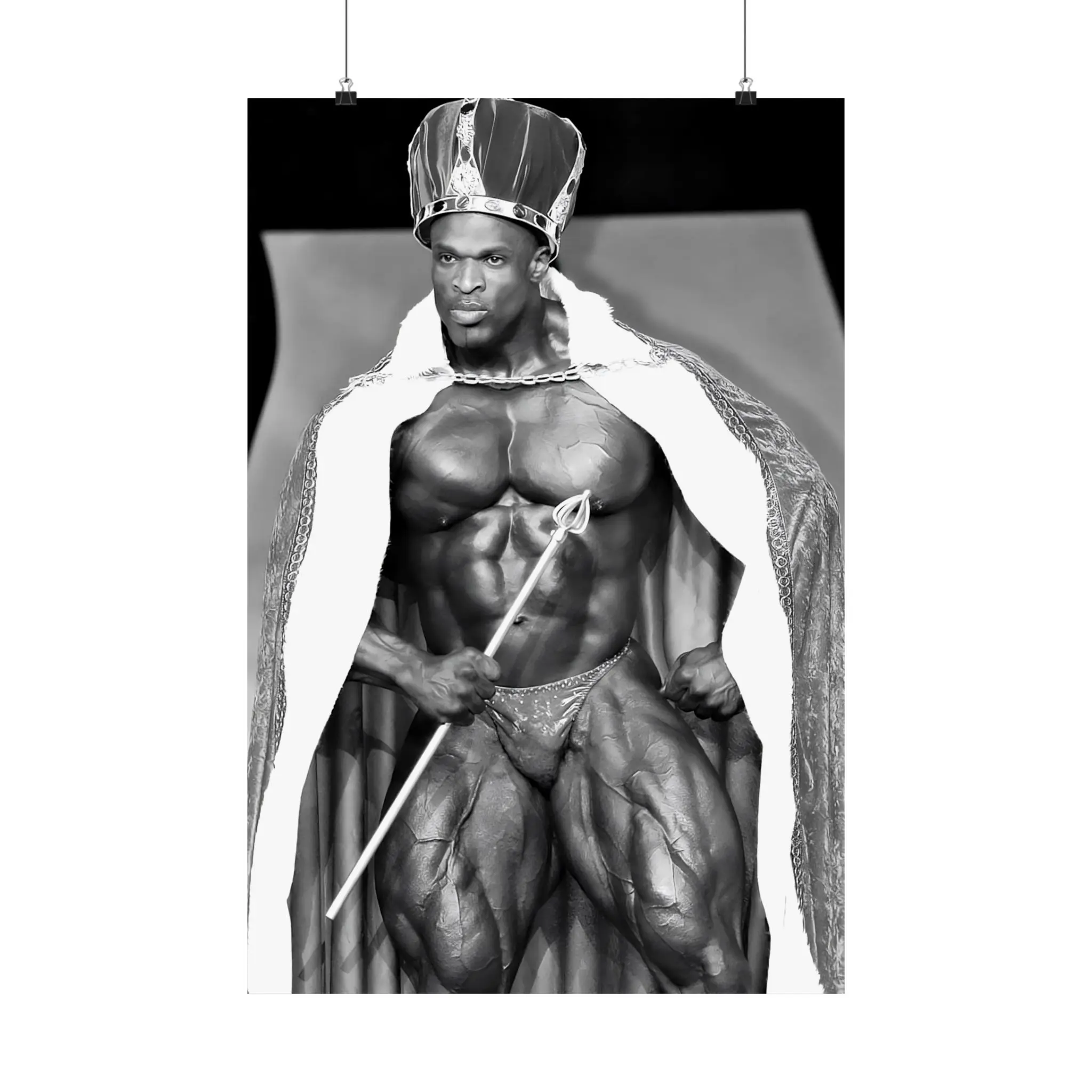 Ronnie Coleman The King Mr Olympia Light Weight Premium Poster